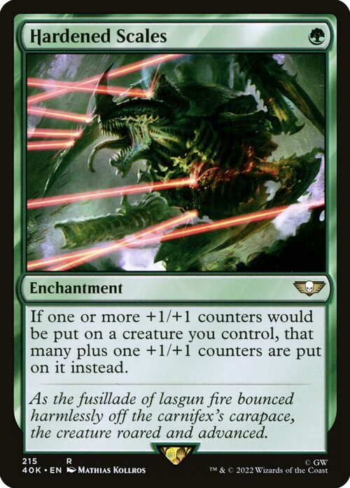 Hardened Scales [40K #215] - Normal