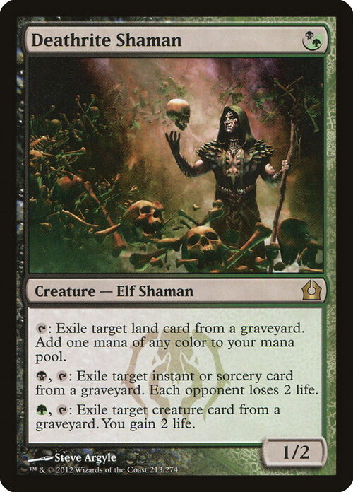 Deathrite Shaman [RTR #213] - Normal