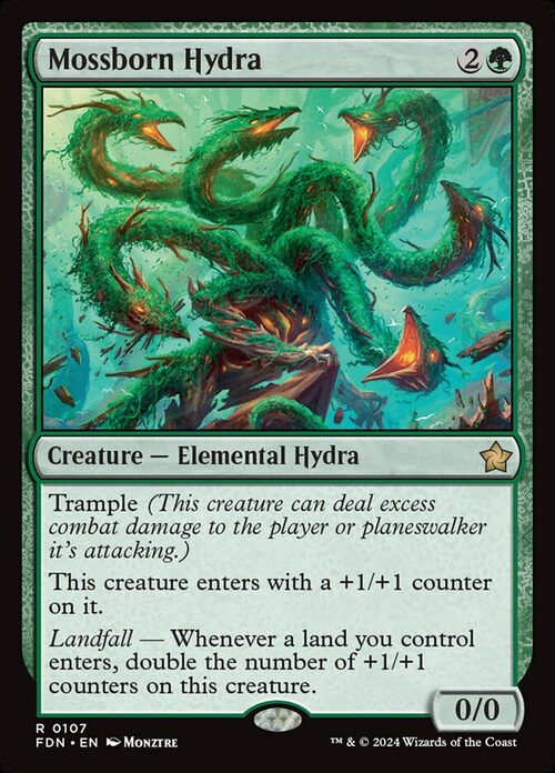 Mossborn Hydra [FDN #107] - Normal