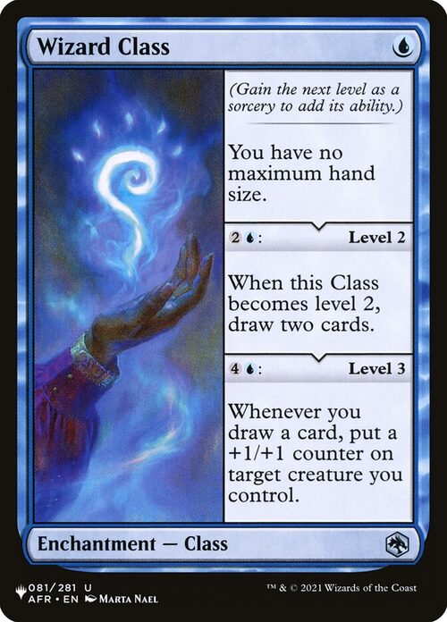 Wizard Class [PLST #AFR-81] - Normal