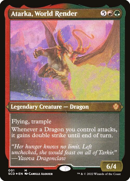 Atarka, World Render [SCD #1] - Etched