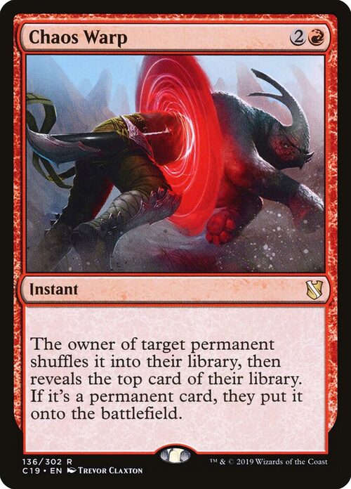 Chaos Warp [C19 #136] - Normal