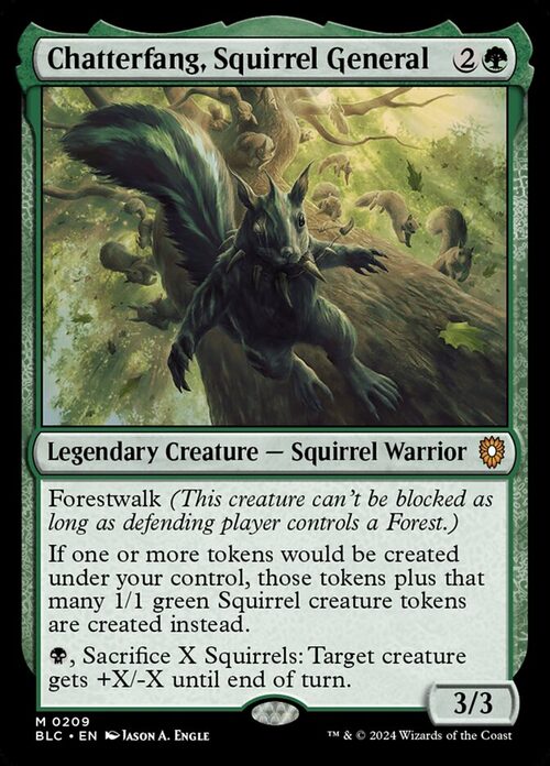 Chatterfang, Squirrel General [BLC #209] - Normal