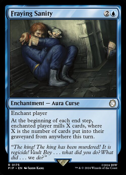 Fraying Sanity [PIP #175] - Foil