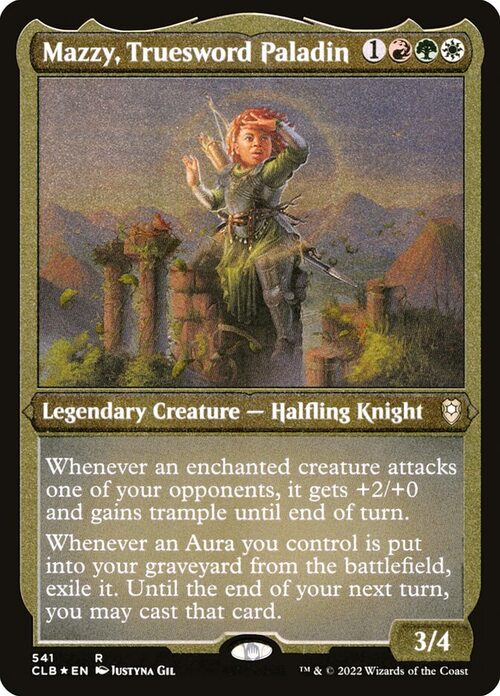 Mazzy, Truesword Paladin [CLB #541] - Etched