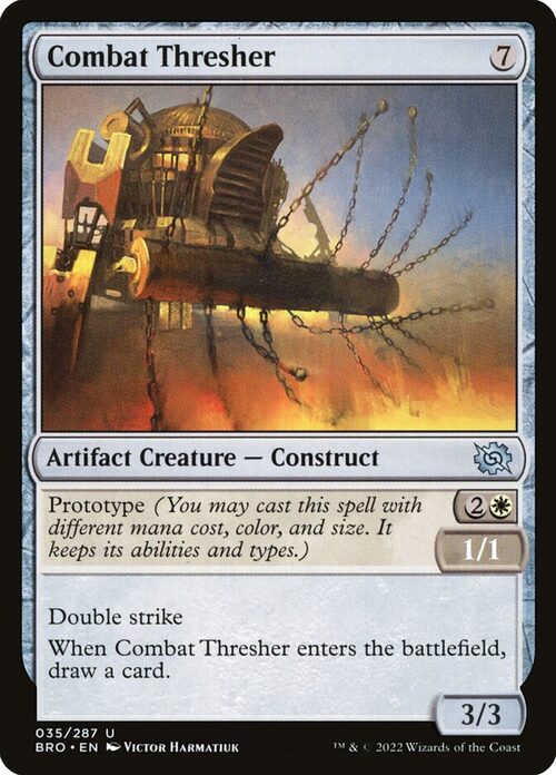 Combat Thresher [BRO #35] - Foil