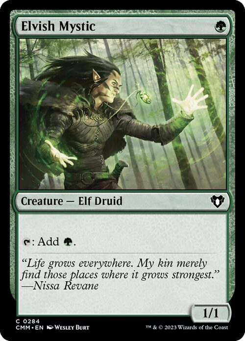 Elvish Mystic [CMM #284] - Normal