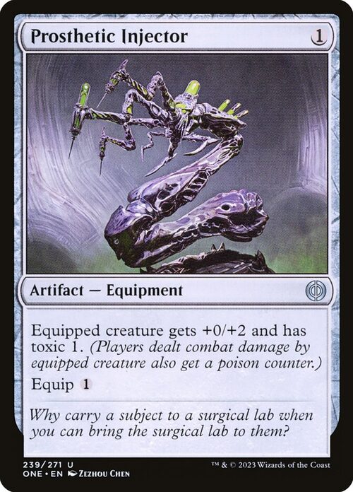 Prosthetic Injector [ONE #239] - Foil