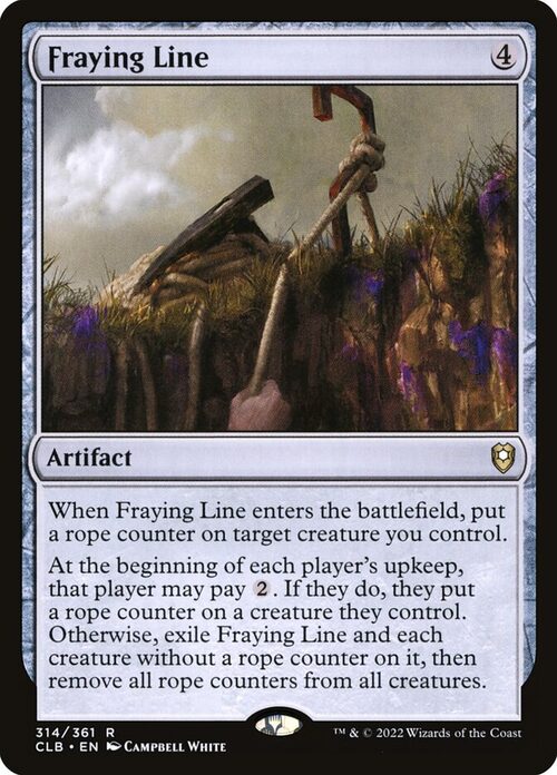 Fraying Line [CLB #314] - Normal