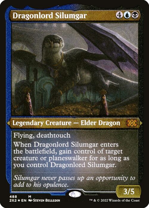 Dragonlord Silumgar [2X2 #488] - Etched