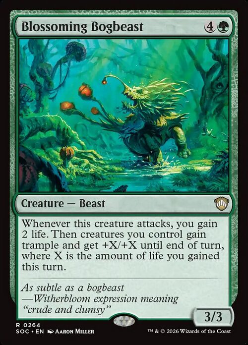 Blossoming Bogbeast [SOC #264] - Normal