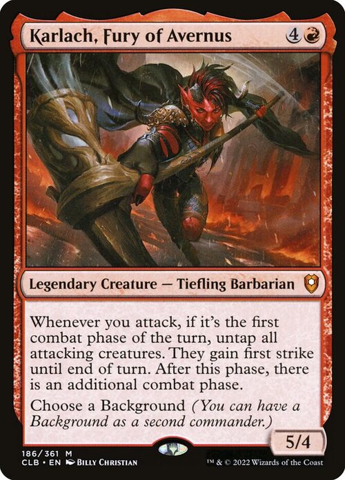 Karlach, Fury of Avernus [CLB #186] - Normal