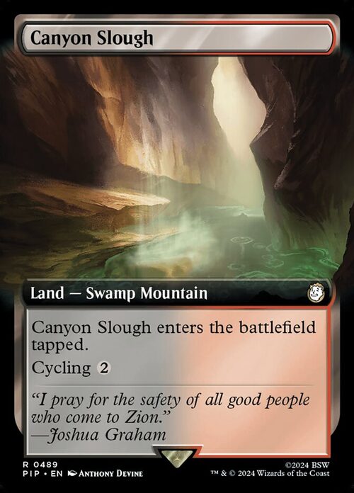 Canyon Slough [PIP #489] - Foil