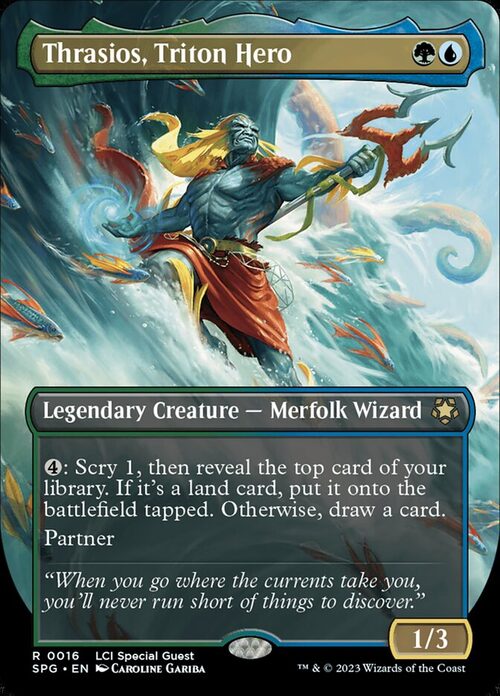 Thrasios, Triton Hero [SPG #16] - Foil