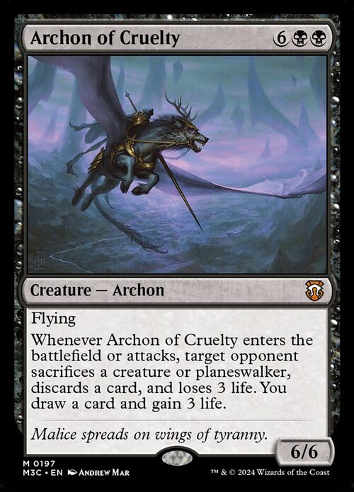 Archon of Cruelty [M3C #197] - Normal