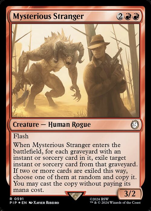 Mysterious Stranger [PIP #591] - Foil