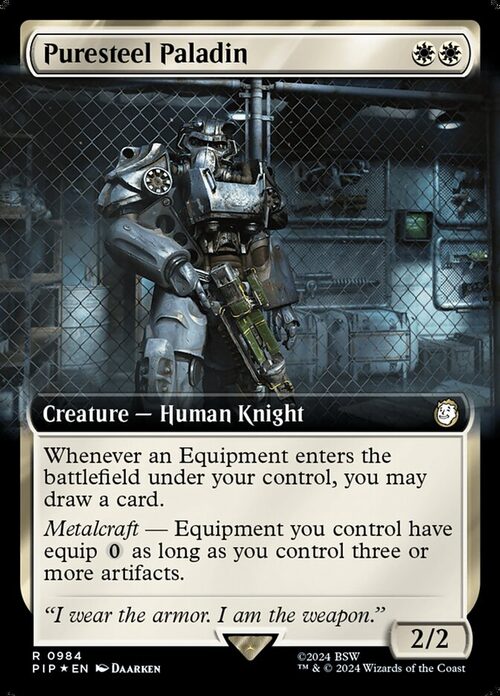 Puresteel Paladin [PIP #984] - Foil