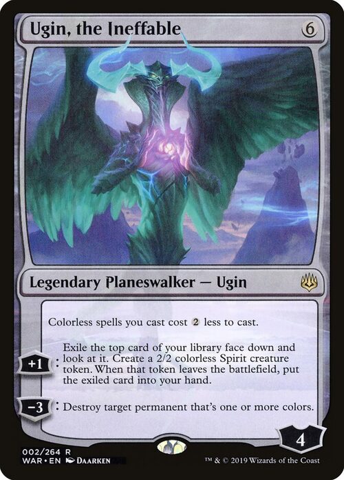 Ugin, the Ineffable [WAR #2] - Normal
