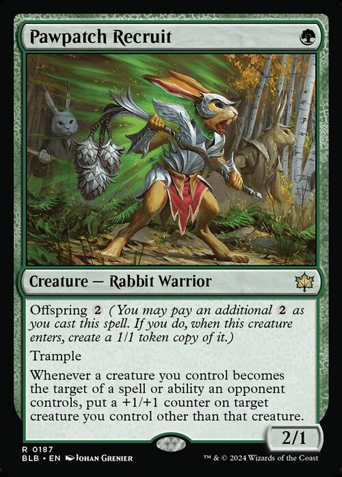 Pawpatch Recruit [BLB #187] - Normal