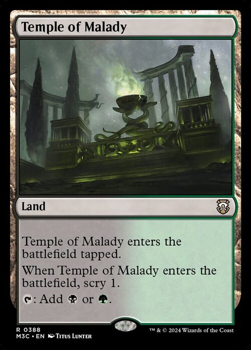 Temple of Malady [M3C #388] - Normal