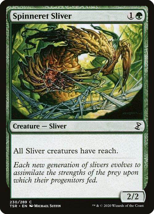 Spinneret Sliver [TSR #230] - Normal
