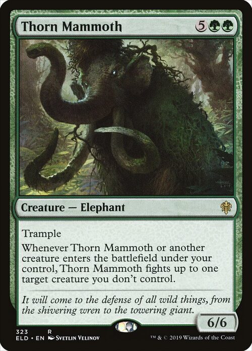 Thorn Mammoth [ELD #323] - Normal