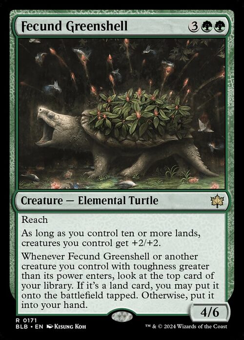 Fecund Greenshell [BLB #171] - Normal