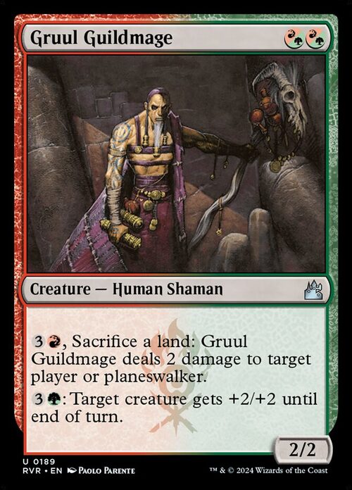 Gruul Guildmage [RVR #189] - Normal