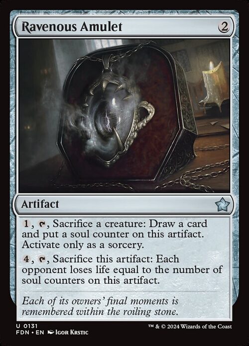 Ravenous Amulet [FDN #131] - Normal