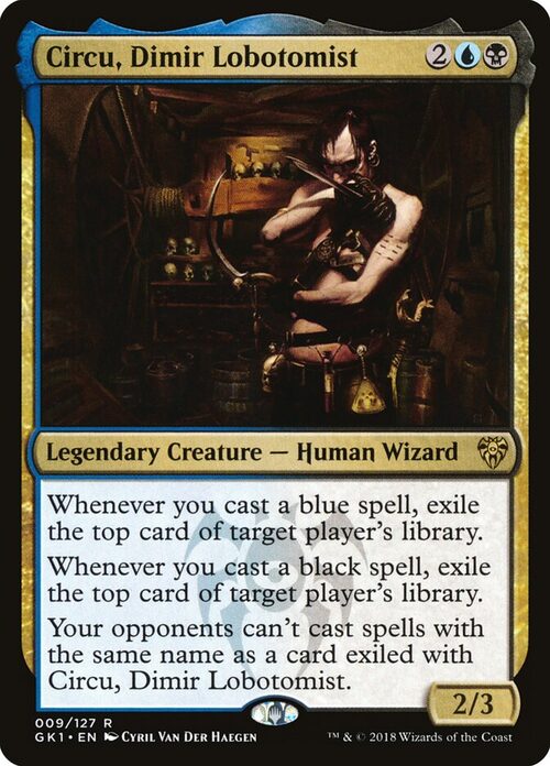 Circu, Dimir Lobotomist [GK1 #9] - Normal