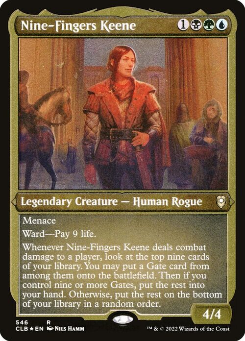 Nine-Fingers Keene [CLB #546] - Etched