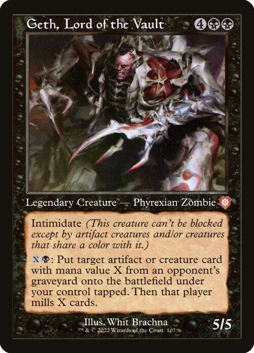 Geth, Lord of the Vault [BRC #107] - Normal