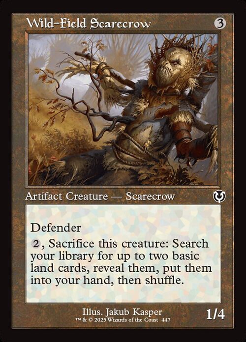 Wild-Field Scarecrow [INR #447] - Foil