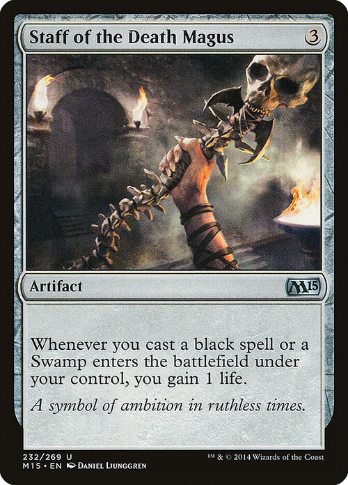 Staff of the Death Magus [M15 #232] - Normal