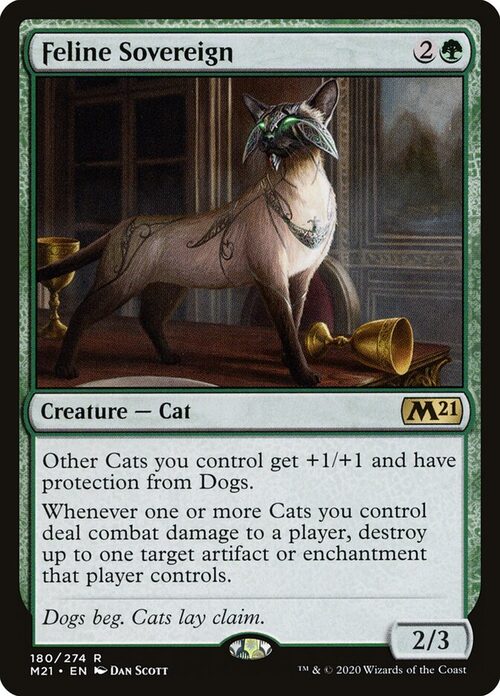 Feline Sovereign [M21 #180] - Normal