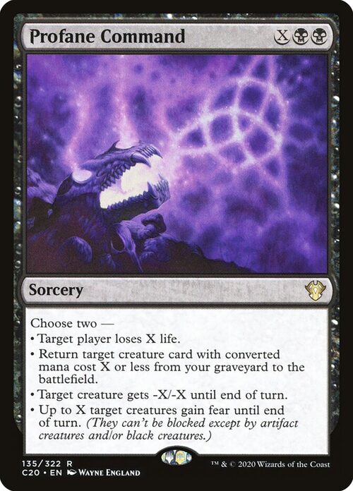 Profane Command [C20 #135] - Normal