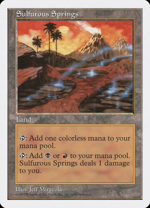 Sulfurous Springs [5ED #424] - Normal