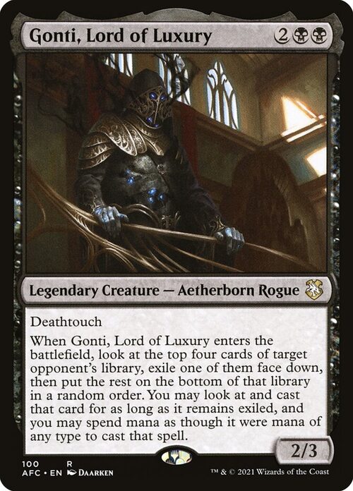 Gonti, Lord of Luxury [AFC #100] - Normal