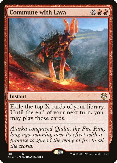 Commune with Lava [AFC #118] - Normal