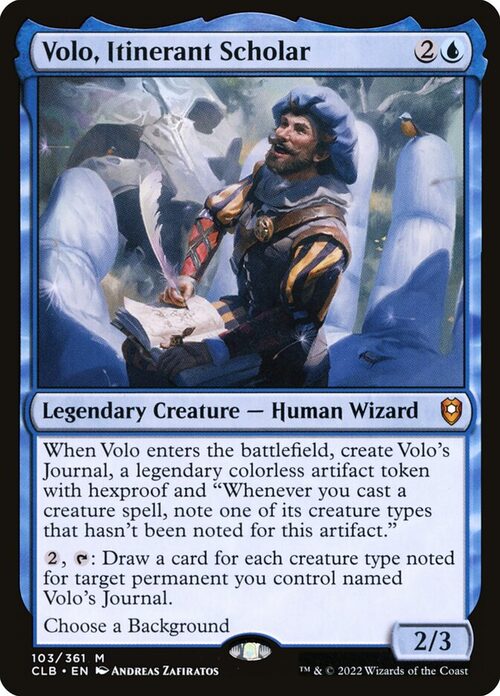 Volo, Itinerant Scholar [CLB #103] - Normal