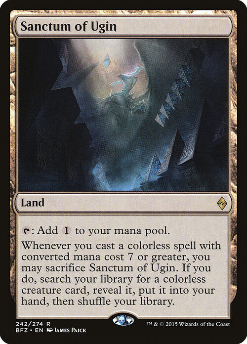 Sanctum of Ugin [BFZ #242] - Normal