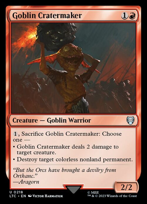 Goblin Cratermaker [LTC #218] - Normal