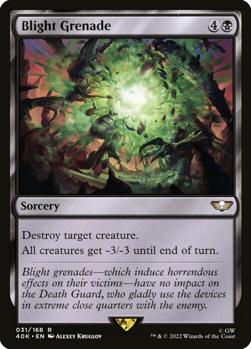 Blight Grenade [40K #31] - Normal
