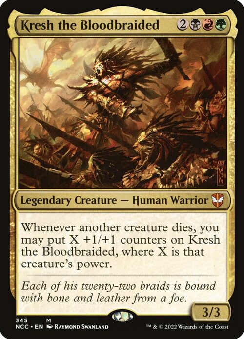 Kresh the Bloodbraided [NCC #345] - Normal