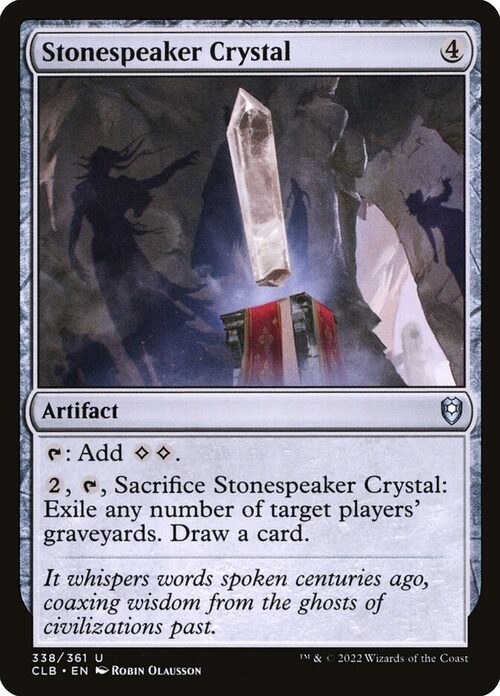 Stonespeaker Crystal [CLB #338] - Normal
