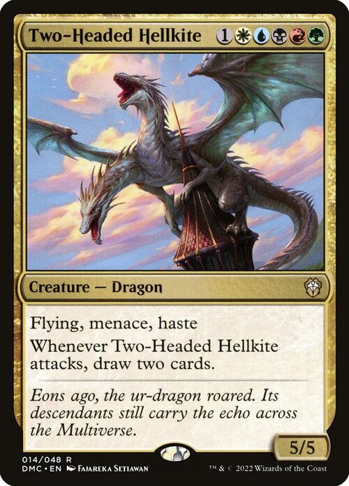 Two-Headed Hellkite [DMC #14] - Normal