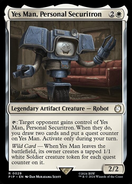 Yes Man, Personal Securitron [PIP #29] - Normal