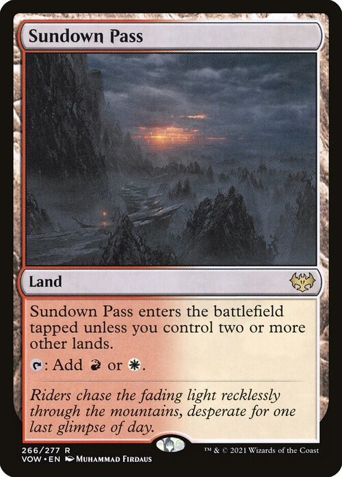 Sundown Pass [VOW #266] - Normal