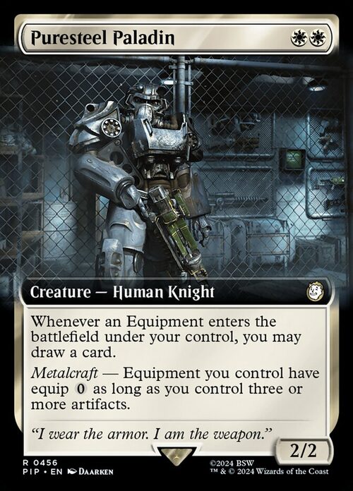 Puresteel Paladin [PIP #456] - Foil