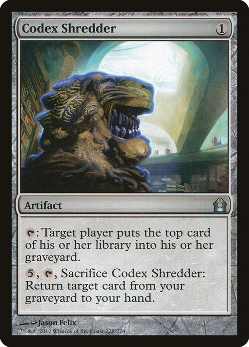 Codex Shredder [RTR #228] - Normal